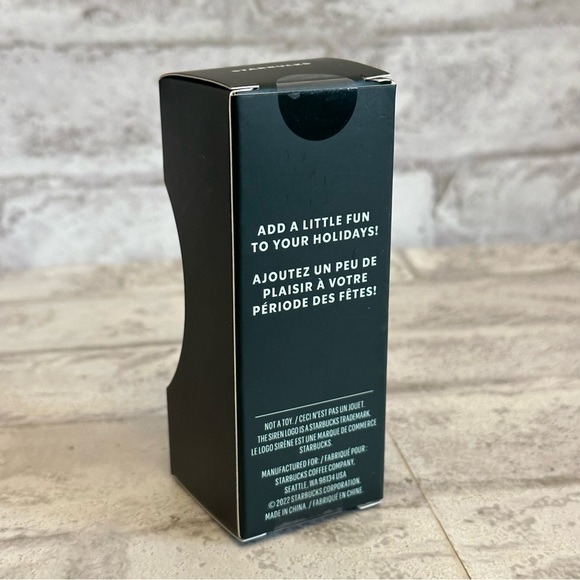 STARBUCKS holiday 2022 bling cold cup ornament pink limited edition - Picture 3 of 3